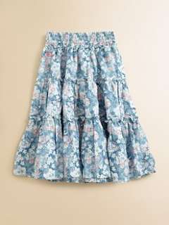 Ralph Lauren   Toddlers & Little Girls Tiered Floral Maxi Skirt