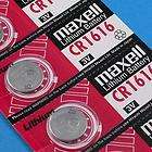   of Maxell CR1616 1616 Lithium Coin Button Battery Long Expire Date