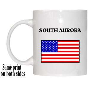    US Flag   South Aurora, Colorado (CO) Mug 