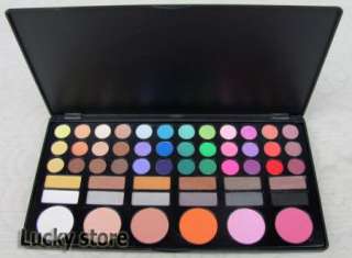 54 Color Eyeshadow & Blusher Palette Makeup Eye shadow Kit Mix Palette 