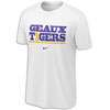 Nike College My Schools Local T Shirt   Mens   LSU   White / Purple