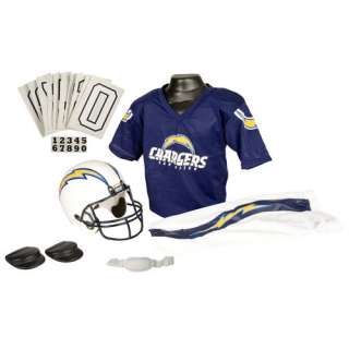 San Diego Chargers Kids/Youth/Boys Deluxe Football Helmet/Jersey/Pants 