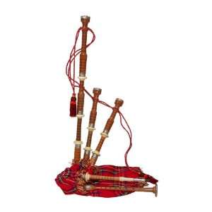  Bagpipe, Cocus, Tartan Cover Musical Instruments