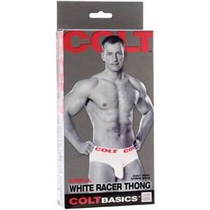  Colt Racer Thong   White (Small)