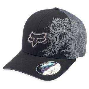  Fox Racing Upstream Flexfit Hat   Small/Medium/Black 