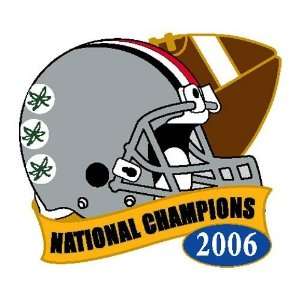  Ohio State Buckeyes 2006 BCS National Champions Helmet Pin 