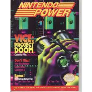  Nintendo Power Vice Project DOOM (Nintendo Power, Vol. 24 