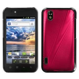  LG LS855 (Marquee) Red Cosmo Back Protector Cover with Pry 