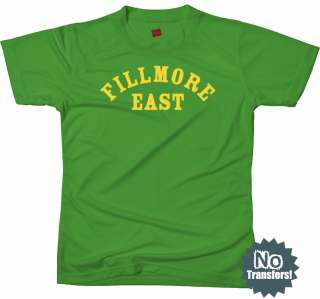 Fillmore East Rock Club Vintage 70s Retro New T Shirt  