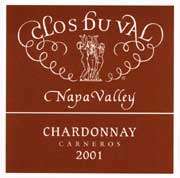 Clos Du Val Carneros Chardonnay 2001 