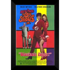  Austin Powers 2 Spy 27x40 FRAMED Movie Poster   1999 