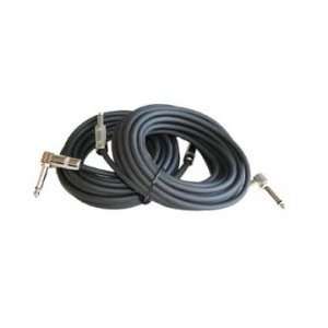    Elite Straight to Right Angle Guitar Cable   25 Electronics