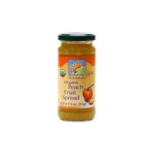Peach Organic Fruit Spread   9 oz  Grocery & Gourmet Food
