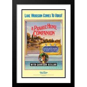  A Prairie Home Companion 32x45 Framed and Double Matted 
