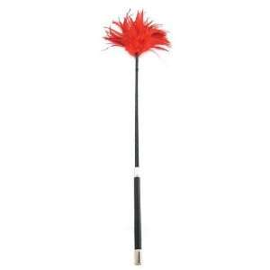  Crop Feather Tickler 26 in Red 