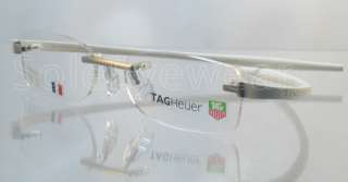 New Tag Heuer Rimless Reflex 3745 007 50 17 Eyeglasses  