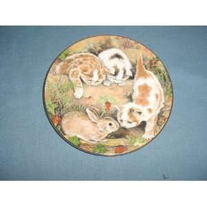  Bunny Chase from Kitten Encounters Plate Collection 
