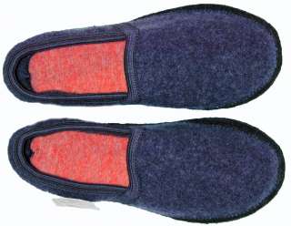   Slipper Moccasin NWT Boiled Wool Unisex Style from Austria  