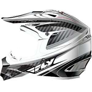    2011 Fly F2 Carbon Kevlar Motocross Helmet Split Automotive