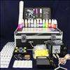 UV Glitter tattoo kit 8 UV powder/glue tube/brush Art  