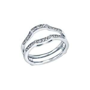   14kt White Gold 1/4ct TW Round Diamond Solitaire Ring Insert Jewelry