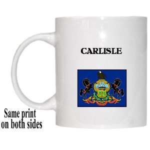  US State Flag   CARLISLE, Pennsylvania (PA) Mug 