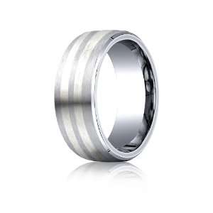   Parallel Silver Inlay Design Ring Size 6.5 BenchMark Rings Jewelry