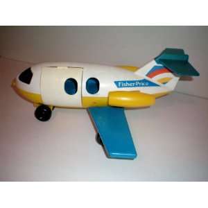   1980 Fisher Price Little People Airplane    as shown 