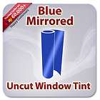 Blue Mirrored Uncut Window Tint Film Roll   Per foot / 40 inches Wide
