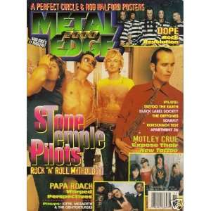  Metal Edge Magazine November 2000 Metal Edge Magazine 