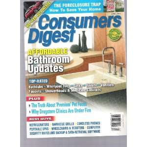 Consumer Digest (Bathroom Updates) (Affordable Bathroom Updates, April 