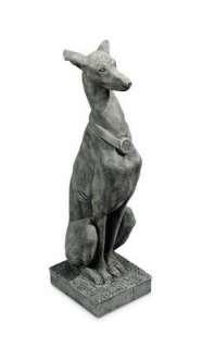 Whippet Dog Statue
