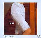 NANCY KING Adjustable White Petty Pant Size 7/Large