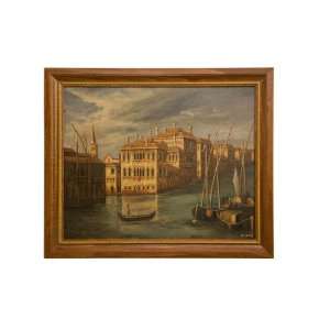 Oil Painting  High Quality Painting Venice 19 X23   Hand Painted on 