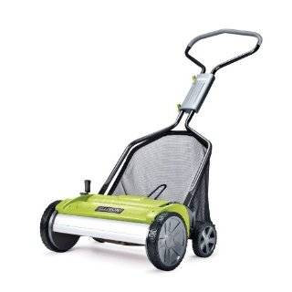   Easy Push Reel Lawn Mower with Adjustable Grass Management System