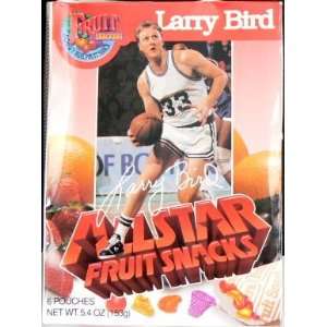 LARRY BIRD ~ All Star Fruit Snackers