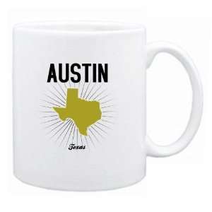 New  Austin Usa State   Star Light  Texas Mug Usa City  
