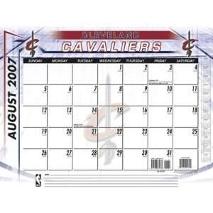   Cavaliers 2007   2008 22x17 Academic Desk Calendar