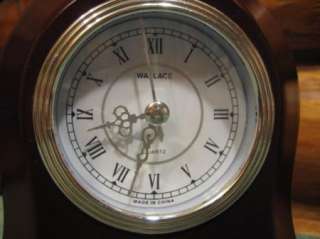 Beautiful Wallace Silversmiths Quartz Shelf Clock  