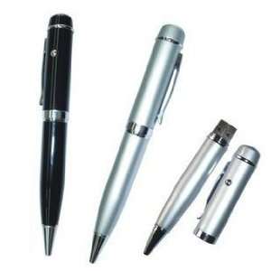 4gb 3in1 Pen Drive (Flash Memory) USB 2.0 with Laser and Ballpoint Pen 