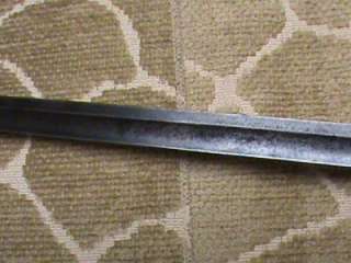 US M1840 NCO/ Musician sword  Friedrick Poetter blade marked 