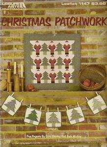 Christmas Patchwork Quilt Projects Santa Pillow Coaster  