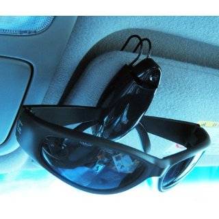   Visor Clip Sunglasses Eyeglass Holder Car Auto Reading Glasses Black
