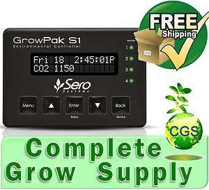 Sero Systems GROWPak S1 Starter Kit Hydro Digital Control Monitor pH 