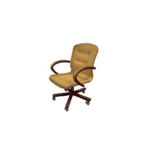  National Remedy Ultraleather Mid Back Office Chair 