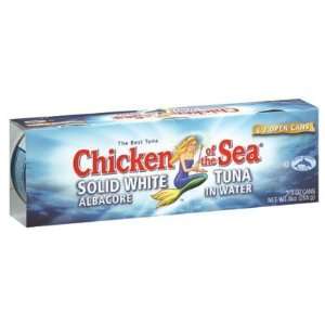 Chicken of the Sea Solid White Tuna, in Water, 3 ct, 8 ct (Quantity of 