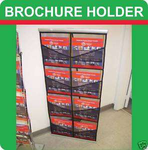 NEW Brochure Stand Holder Literature Rack (8 pockets)  