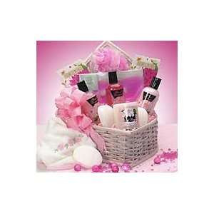  Pretty In Pink Aromatherapy Basket