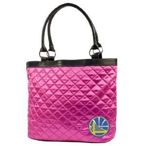  NBA Golden State Warriors Pink Quilted Tote Sports 