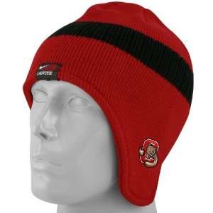  Nike Cornell Big Red Red Lacrosse Knit Beanie